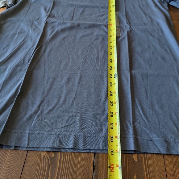 NWT Man's Franco Ziche Charcoal Made in Italy Short Sleeve Tee - XL 432359 - Picture 14 of 15